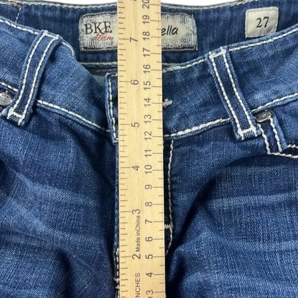BKE Jeans Stella Straight Leg Women's Size 27 - Picture 9 of 10